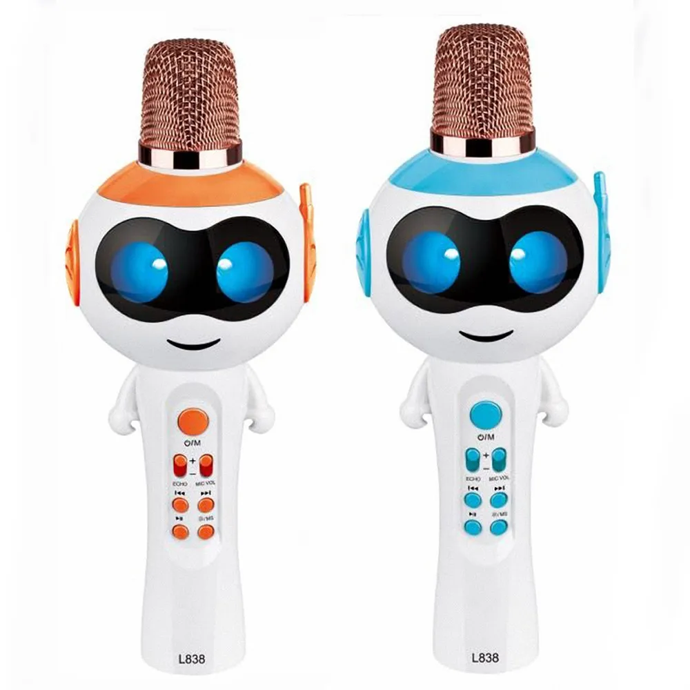L838 mikrofon Ручной Bluetooth беспроводной караоке микрофон телефонный проигрыватель микрофон Запись музыки KTV Microfone PK ws858