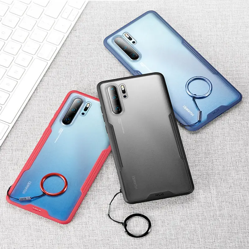 Msvii Роскошный чехол для Huawei P30 P20 Прозрачный Pro силиконовый защита экрана|Бамперы| |