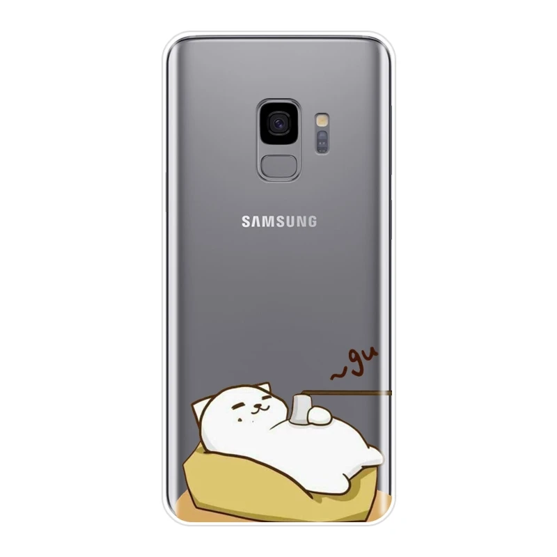 Чехол-накладка для Samsung Galaxy Note 4 5 8 9 мягкий силиконовый чехол S5 S6 S7 Edge S8 S9 Plus |