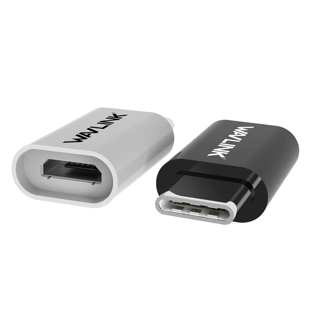 Wavlink 2 шт. USB C адаптер Type к Micro OTG конвертирующий разъем с 56 K зарядки синхронизации