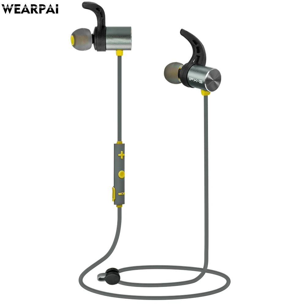 Wearpai Flex Беспроводной наушники IPX5 Водонепроницаемый Спортивные Bluetooth для