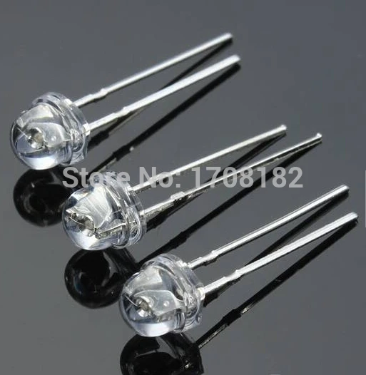 100Pcs Green Straw F5 5MM Led Diode | Лампы и освещение