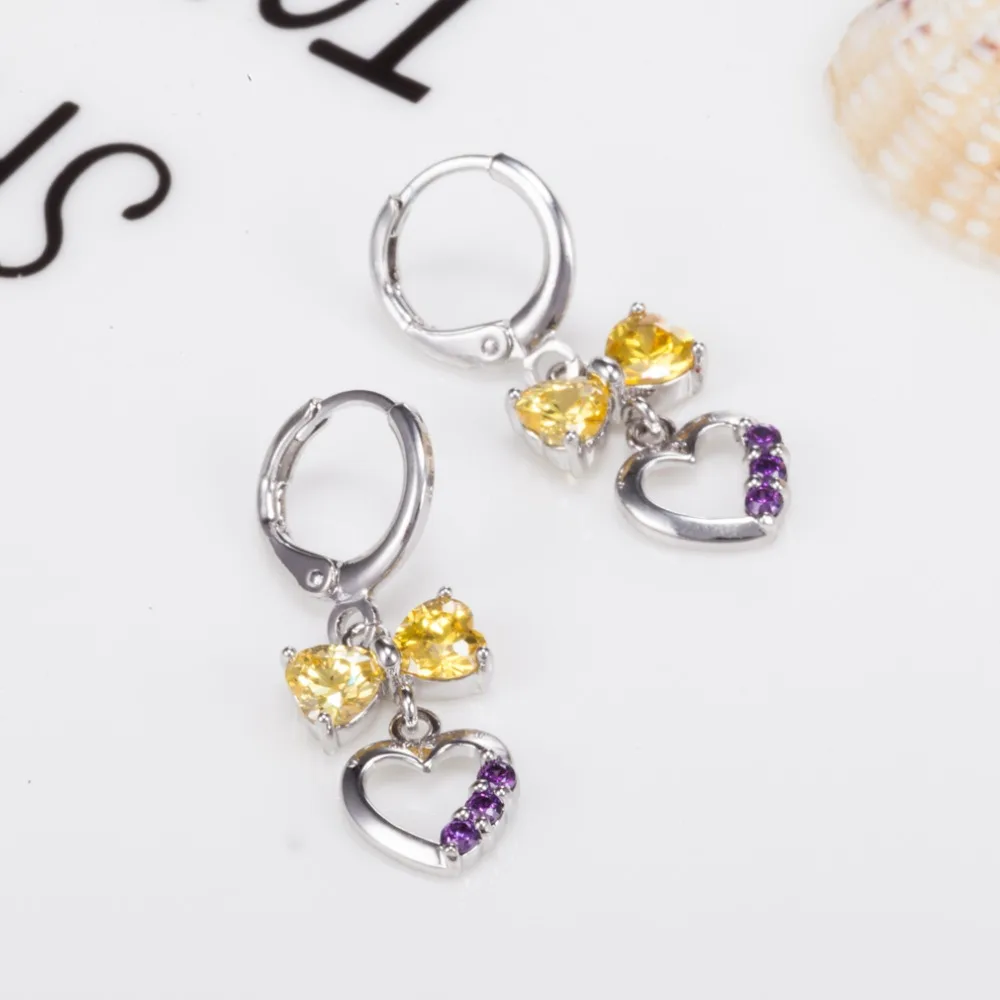 Fashion Gold Butterfly Charm Cute Animals Drop Earrings Friend Gift Jewelry New Arrivals Zircon Wholesale | Украшения и