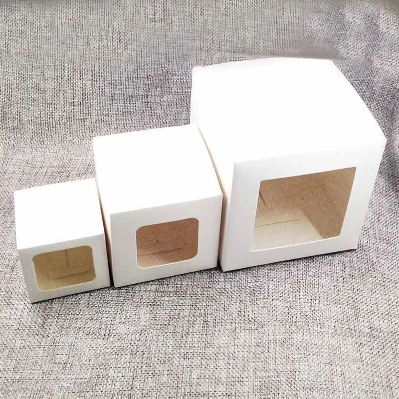 Белая Подарочная коробка ювелирные изделия серьги браслет кольцо подарочные