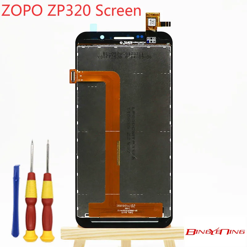 BingYeNing для ZOPO ZP320 ЖК дисплей + кодирующий преобразователь сенсорного экрана в