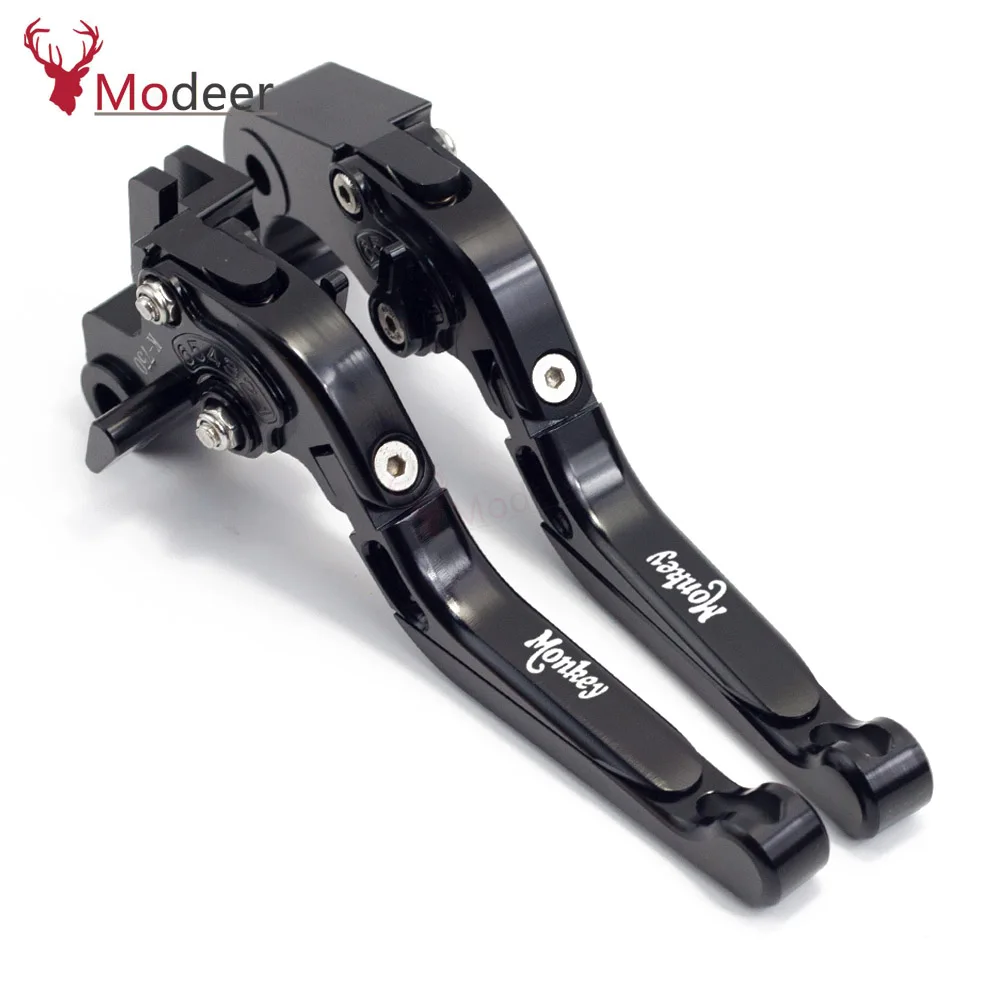 

Adjustable Modified Motorcycle Accessories Brakes Clutch Levers Handle Bar For Honda Monkey Z125 2019