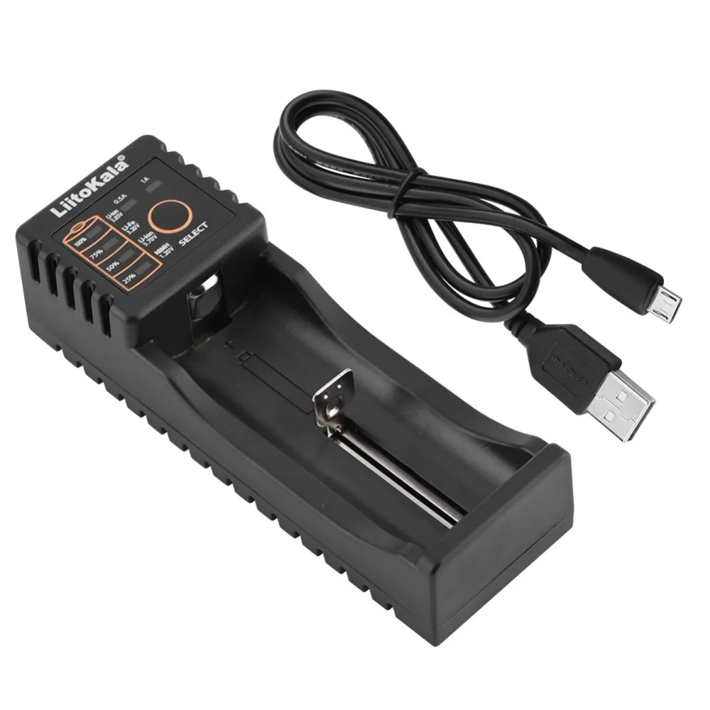 LiitoKala Оригинал 1 2 V 3 7 85 A/AAA 18650 18350 26650 10440 14500 16340 NiMH батарея умное зарядное