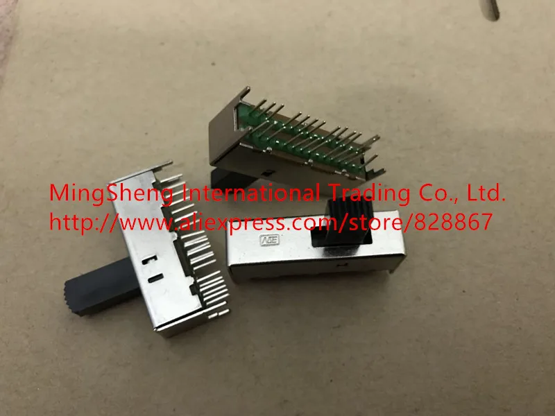 Оригинальный новый 100% SS63D05 тумблер 24pin 3 gear 6P3T 4 фиксированные ноги вертикальный