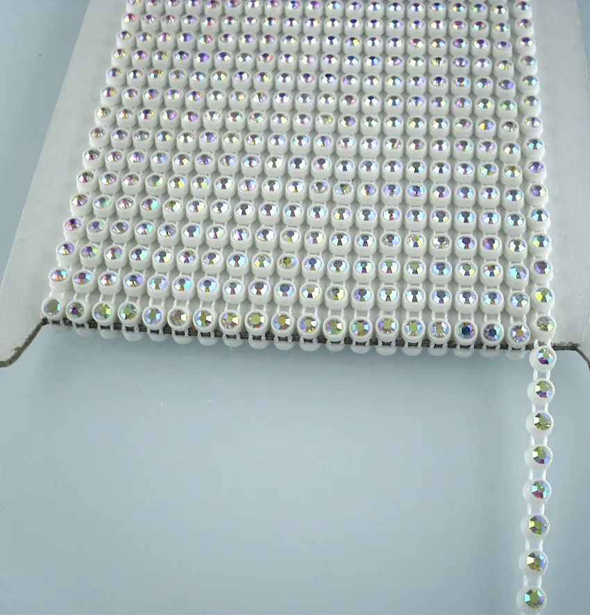 Стразы SS12 А класса АВ из хрусталя стразы 3 мм пластиковые чашки обувь шляпа