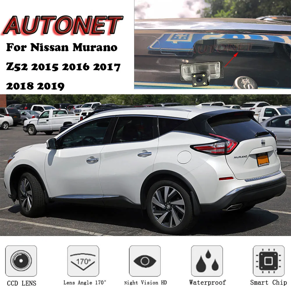 Камера заднего вида для Nissan Murano Z52 2015 2016 2017 2018 CCD/ночное видение/парковочная