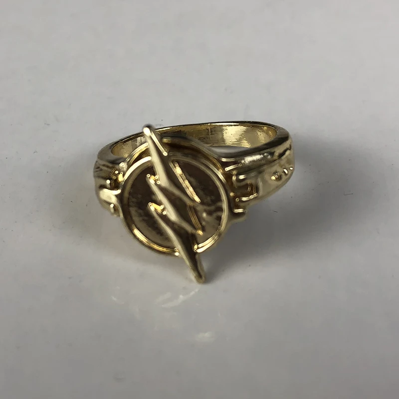 DC кино комикс флэш супергерои косплей фонарик кольцо на палец подарок