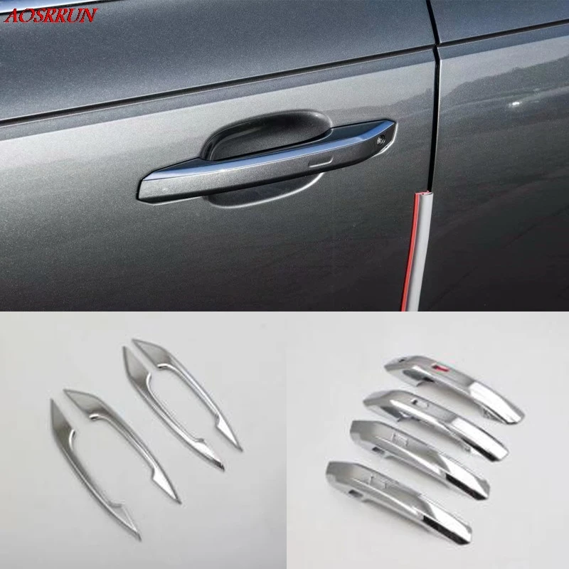 Новый Авто 4 шт. ABS Хромированная Крышка для наружной двери отделка Литье Подходит