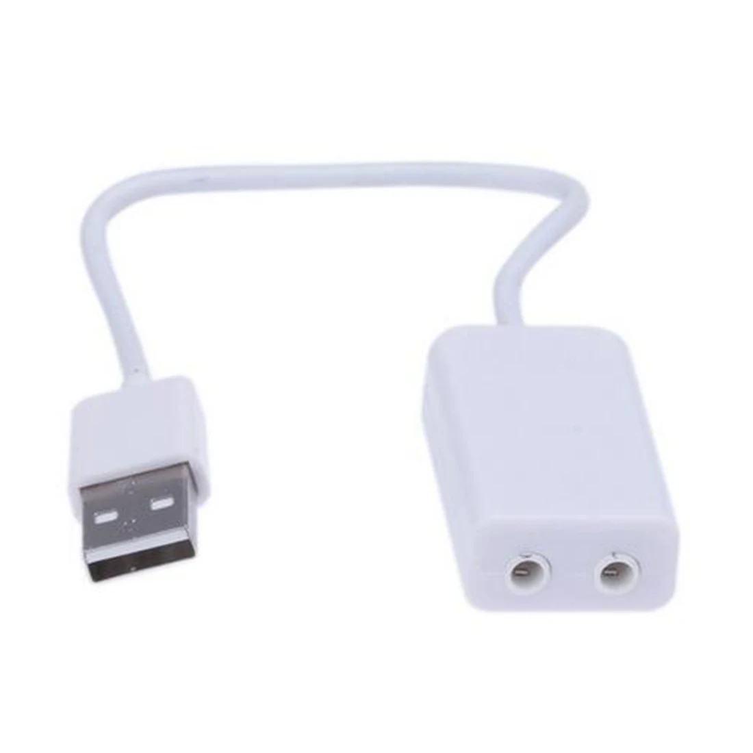 Etmakit Белый 3D 2 0 Виртуальный 7 1 канал внешний USB Аудио Звуковая карта адаптер
