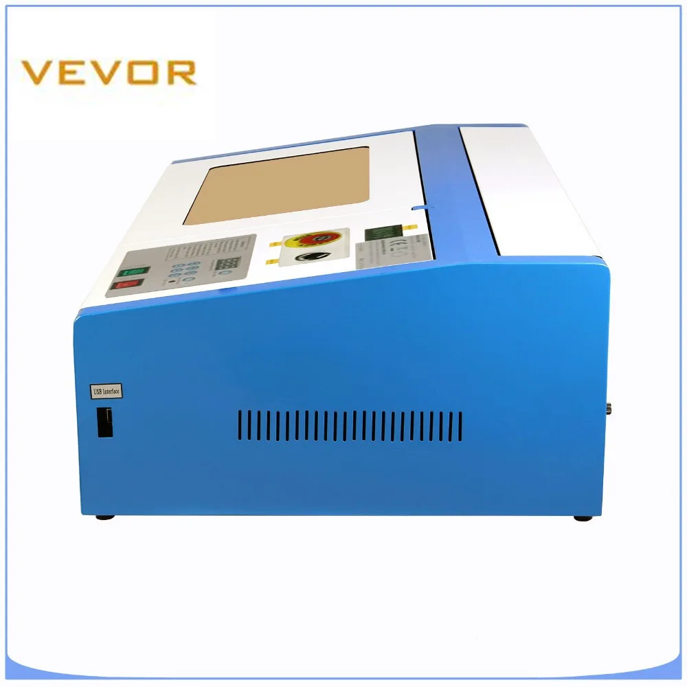 VEVOR CO2 лазерный гравер гравировальный станок 40 Вт DIY принтер охлаждающий