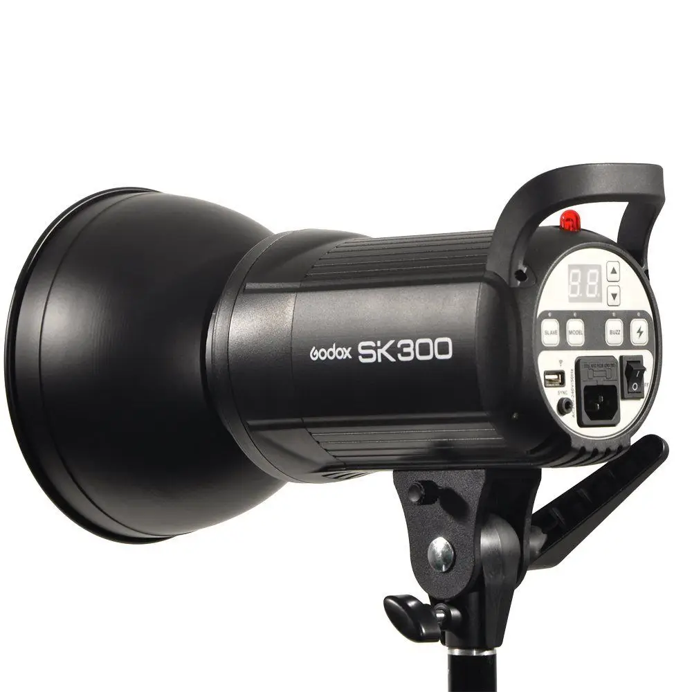 Godox SK300 Pro Фотография 300 Вт 300Ws GN58 flash studio Flash Strobe Lamp Light Head с лампочкой SK Series 200V ~ 240V