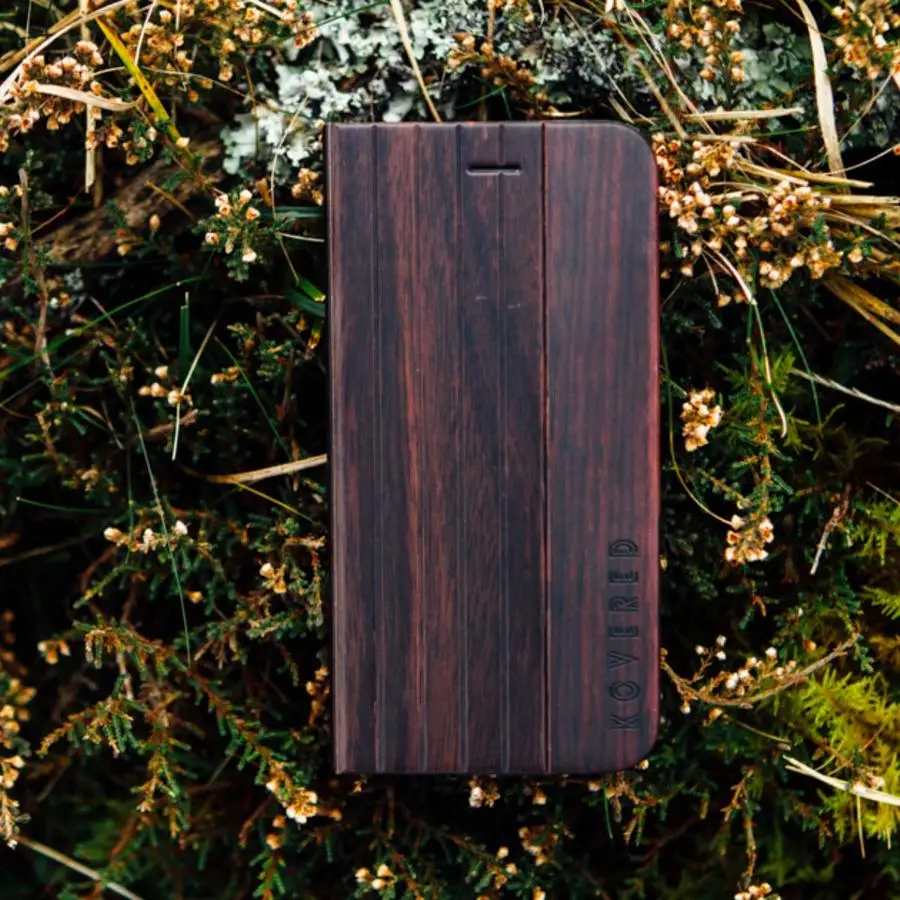 Дешевая цена полный Padauk дерево Флип кожаный чехол для samsung Galaxy S7 Edge|Бамперы| |