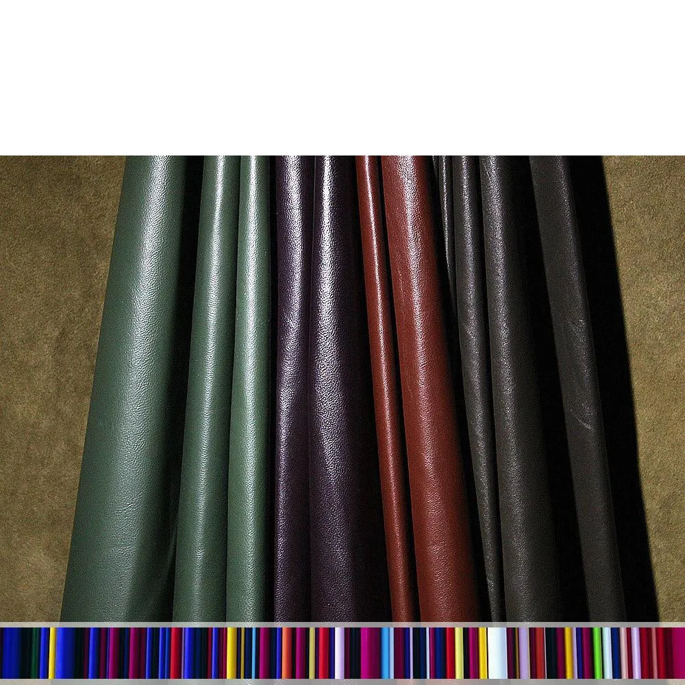 Натуральная овечья кожа/зернистая натуральная кожа/много цветов кожаной ткани