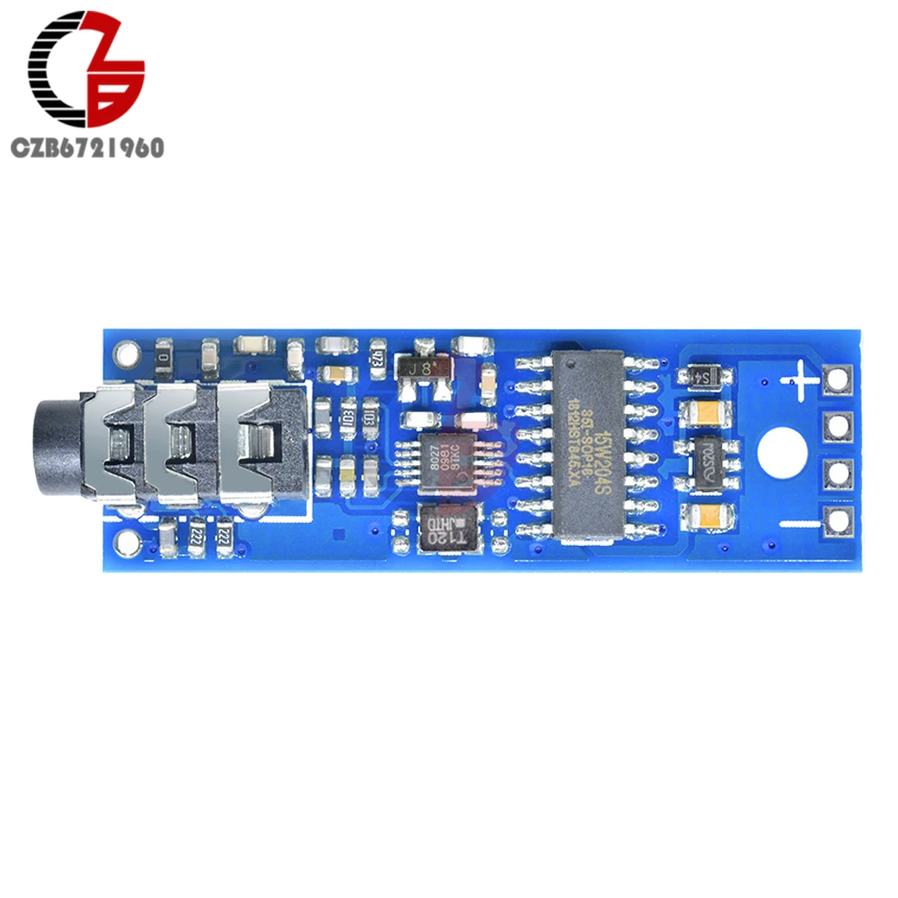 Цифровой Стерео FM передатчик Модуль DC 3V 6V 76 108MHz фазовая Блокировка петли