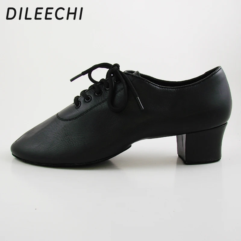 Туфли для бальных танцев DILEECHI из натуральной кожи мужские туфли