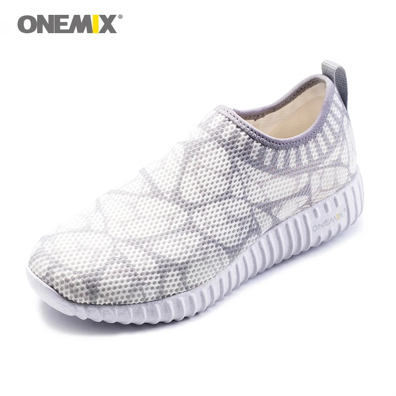 ONEMIX Летняя женская спортивная обувь без застежки на выход для бега Дышащий