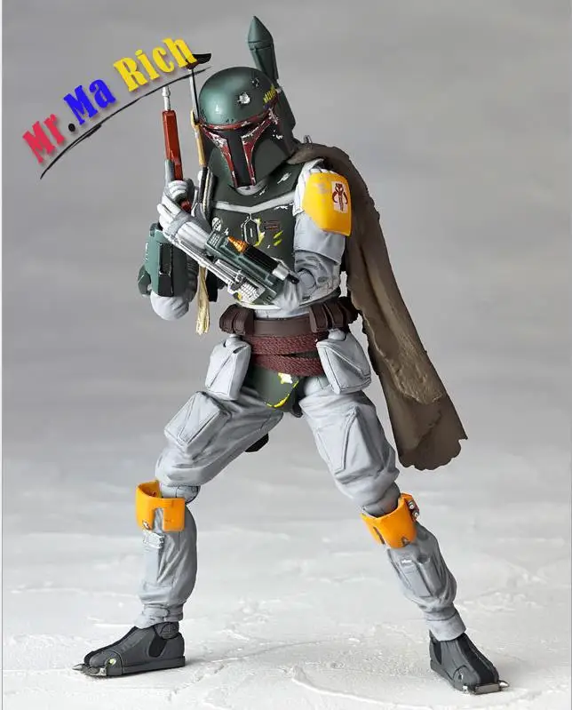 Star Wars Revo 005 Боба Фетт ПВХ фигурку Коллекционная модель игрушки 16 см Бесплатная