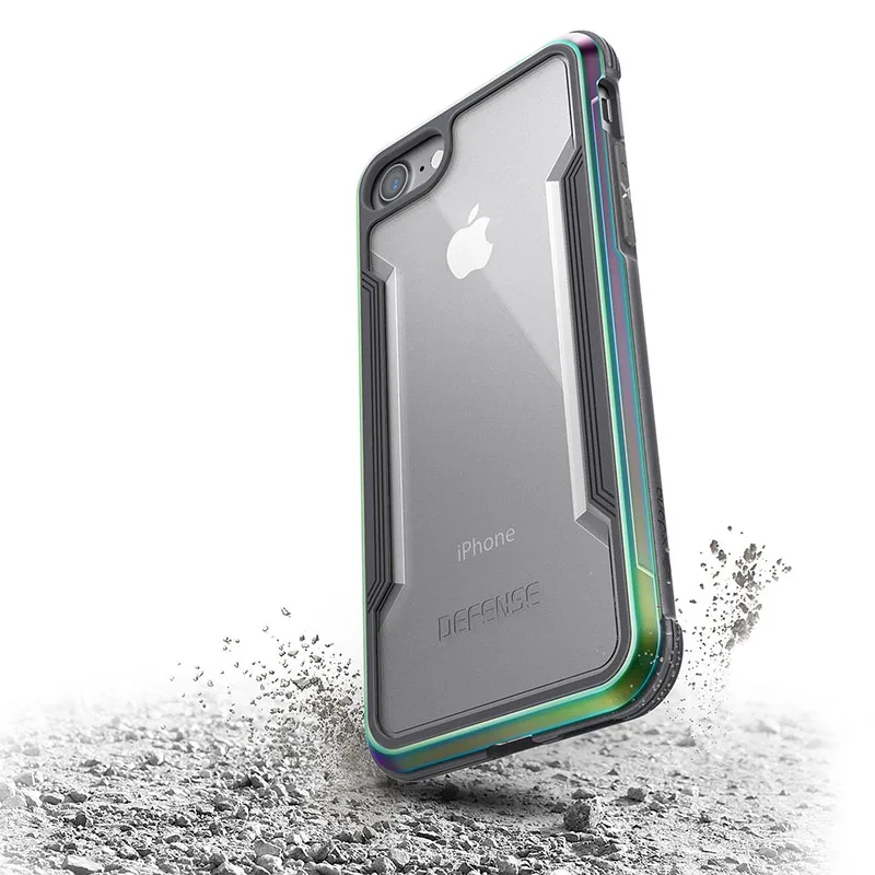 X-Doria Defense Shield чехол для телефона для iPhone 7 8 Plus военный класс падение протестированный анодированный алюминиевый чехол для iPhone 7 8