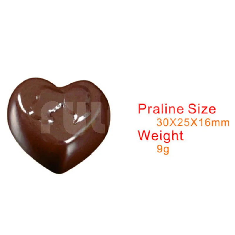 Инструменты для выпечки шоколадная форма в форме сердца на День святого