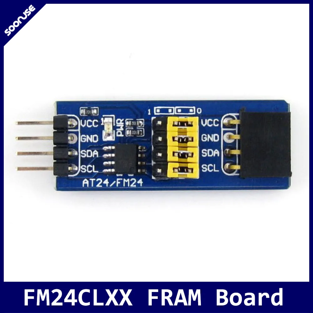 FM24CLXX FRAM плата FM24 F-RAM последовательная плата с интерфейсом I2C FM24CL на плате