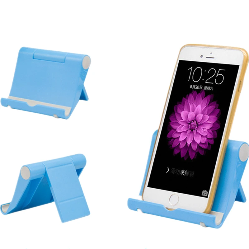 1 предмет Новинка Универсальная белая мобильный телефон стенд регулируемая