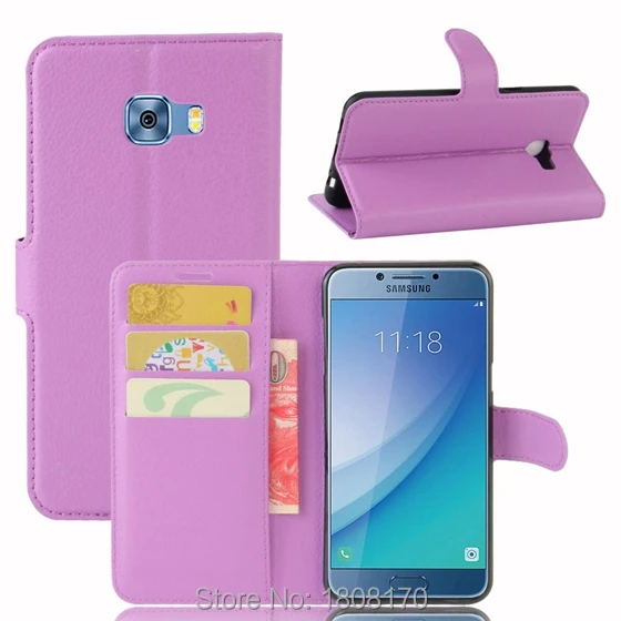Кожаный чехол кошелек личи для Samsung Galaxy C5 Pro Xcover 4 G390F LG K4 2017 USA Oppo A57 Alcatel A3 A5 LED Cover 100