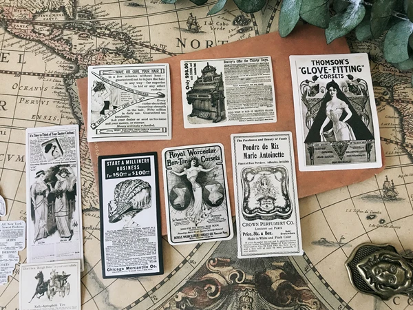 14 шт./компл. винтажный Европейский плакат черно-белая бумага фотография журнал