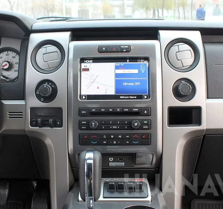 Android Tesla стиль автомобиля нет dvd-плеер gps навигация для Ford F150 2009- Автомобильный мультимедийный радио плеер магнитофон головное устройство