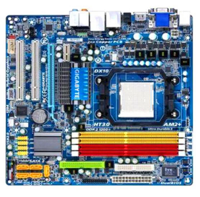 Оригинальная материнская плата для Gigabyte GA MA78GM US2H AM2 + DDR2|motherboard am2 am3|motherboard am3motherboard |