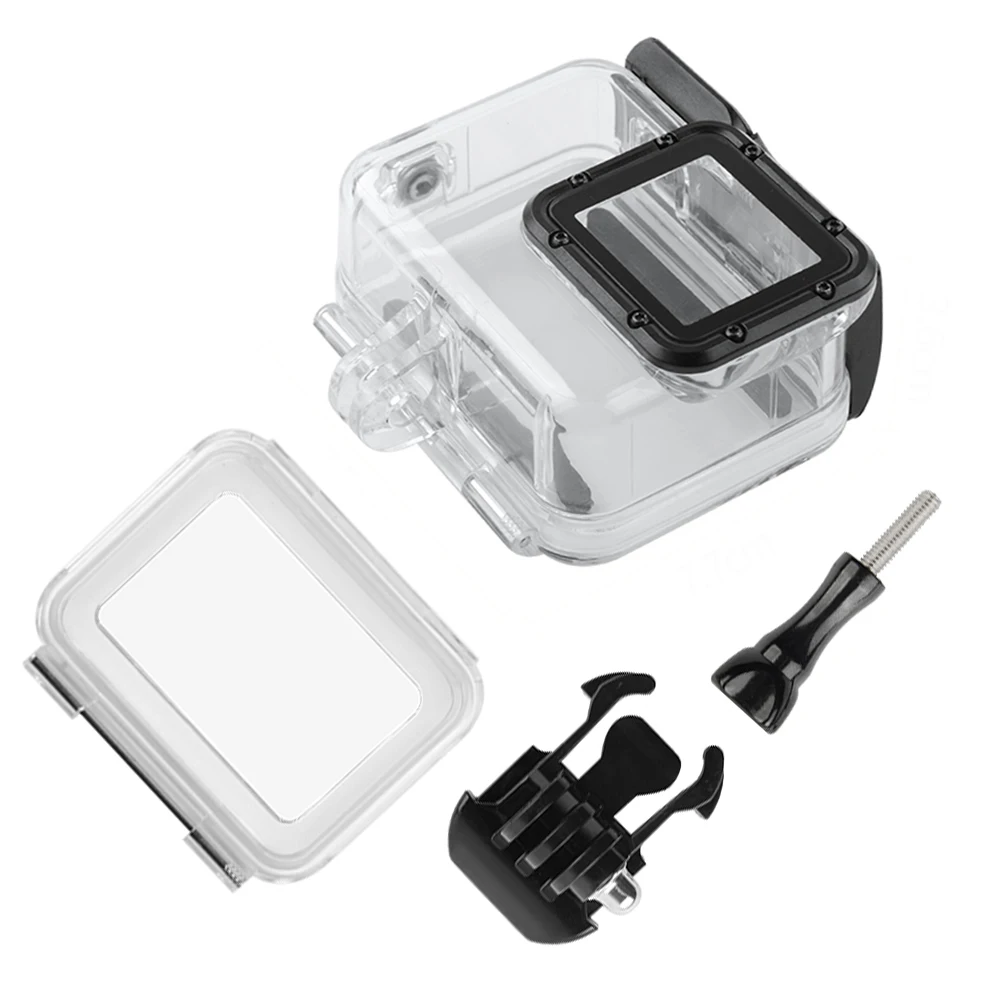 Водонепроницаемый защитный корпус для дайвинга чехол Divin Gopro hero 7 Silver белые