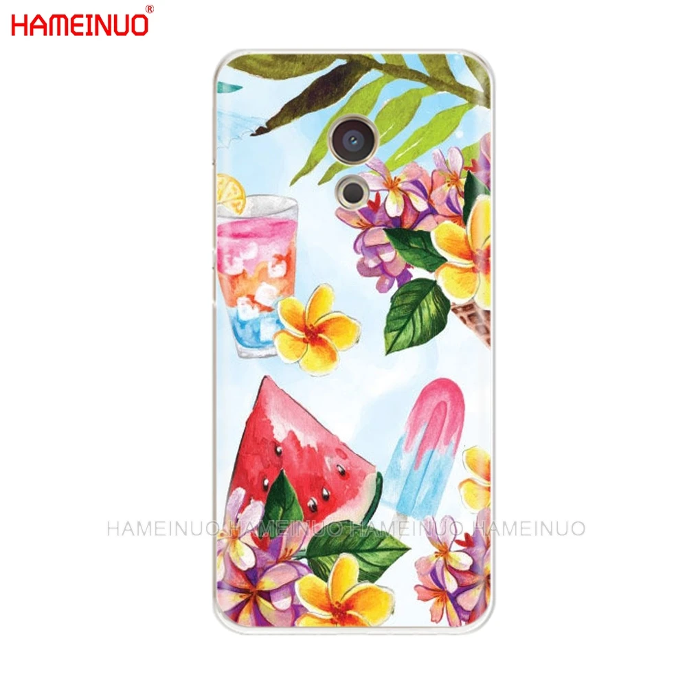 HAMEINUO Летние фрукты я люблю лето крышка телефона чехол для Meizu M6 M5 M5S M2 M3 M3S MX4 MX5 MX6 PRO 6 5 U10 U20 Примечание плюс - Цвет: 80982