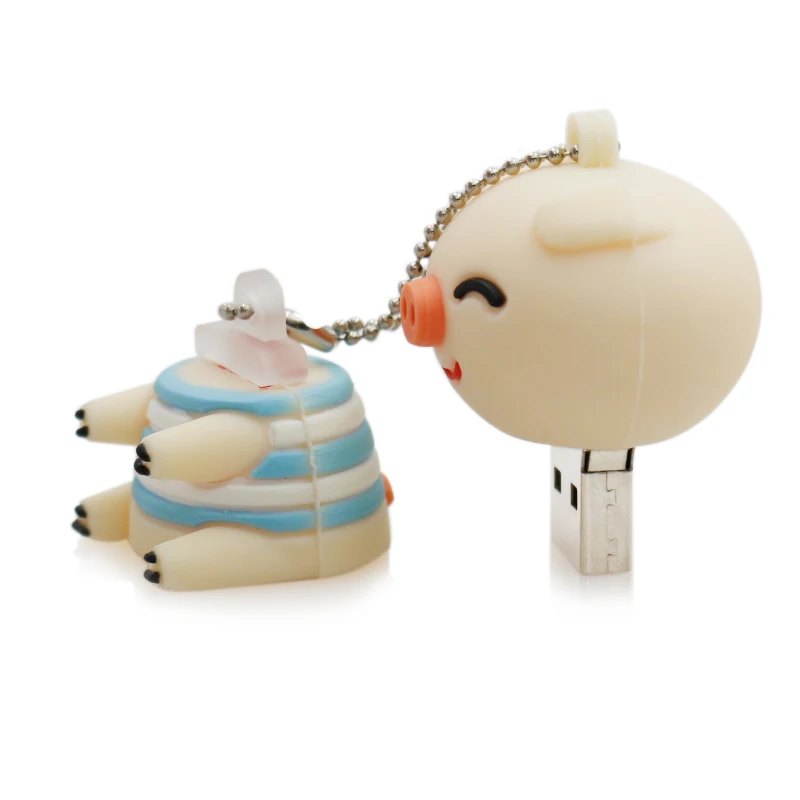 Карта памяти Pig Флешка USB 2 0 4 Гб карта 8 ГБ 16 32 64 флешка U диск Бесплатная доставка|u