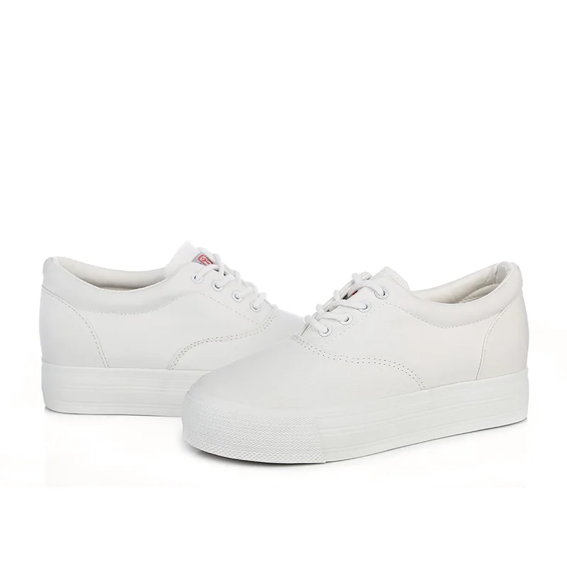 Лидер продаж 2018 настоящие женские парусиновые туфли для весны и осени Женская