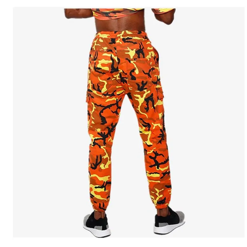2019 мужские стильные камуфляжные уличные джоггеры хип-хоп вязаные тактические