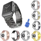 Металлический ремешок из нержавеющей стали 316L для Apple Watch, 44 мм, 40 мм, 42 мм, 38 мм, серия 5, 4, 3, 2, 1, браслет, ремешок для часов