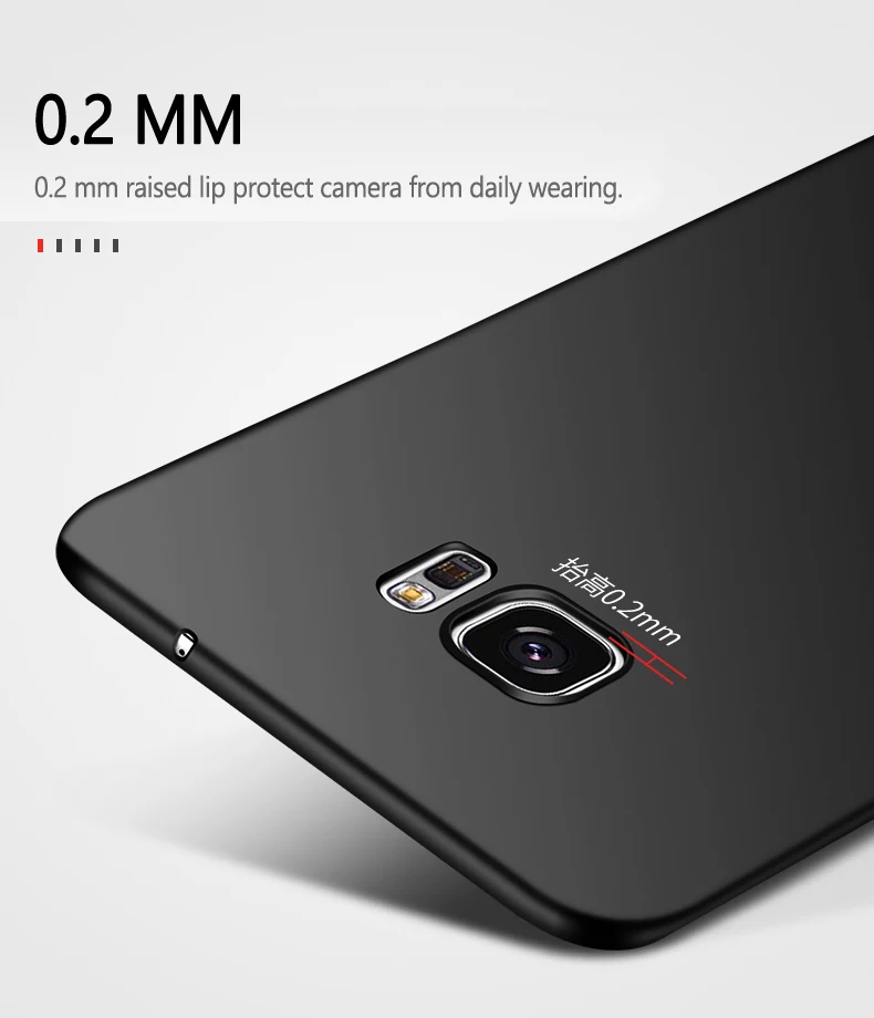 Для samsung Galaxy S6 Edge чехол MSVII палец кольцо тонкий чехол для samsung S6 S 6 жесткая задняя крышка из ПК чехол для Galaxy S6 Edge