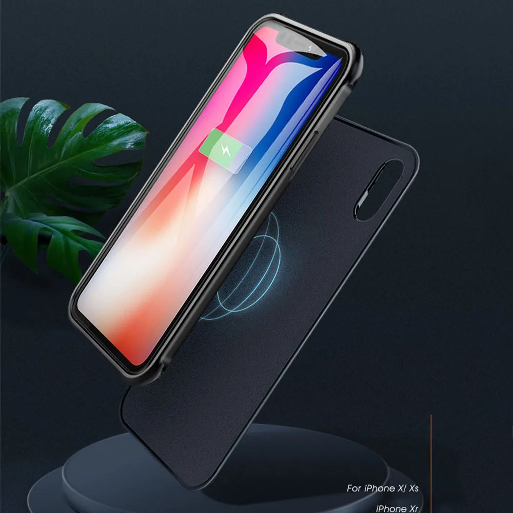 JINXINGCHENG, 3 цвета, чехол с зарядным устройством для Iphone XS, 5000 мА/ч, с зажимом для задней панели, быстрое зарядное устройство для Iphone XR XS MAX, 5500 мА/ч