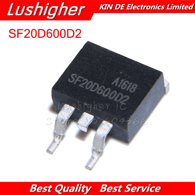 

10pcs SF20D600D2 TO-263 SF20D600 TO263 20D600 20D600D2 600V 20A New Original