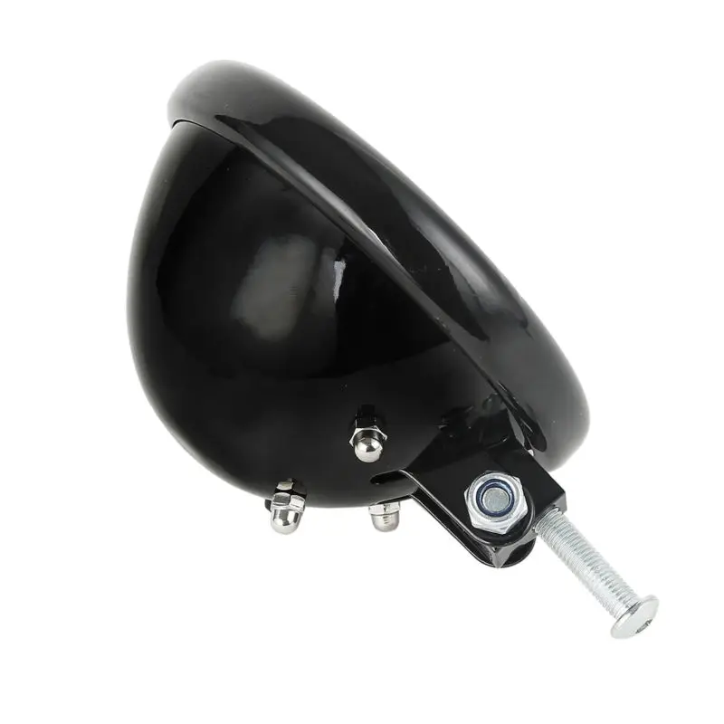 TCMT мотоциклетный черный корпус фары 5 75 &quot5 3/4&quot с монтажным блоком для Harley Dyna FXDF