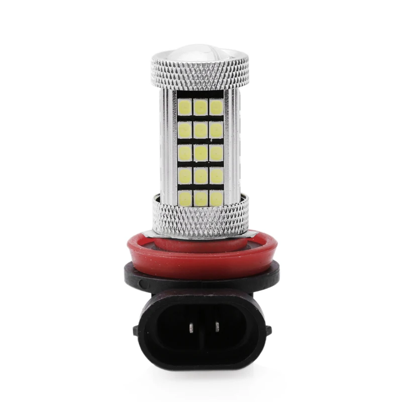 

DC 12V H11 2835 63 LED 6000K Car Projector Fog Driving Light White Bulb New
