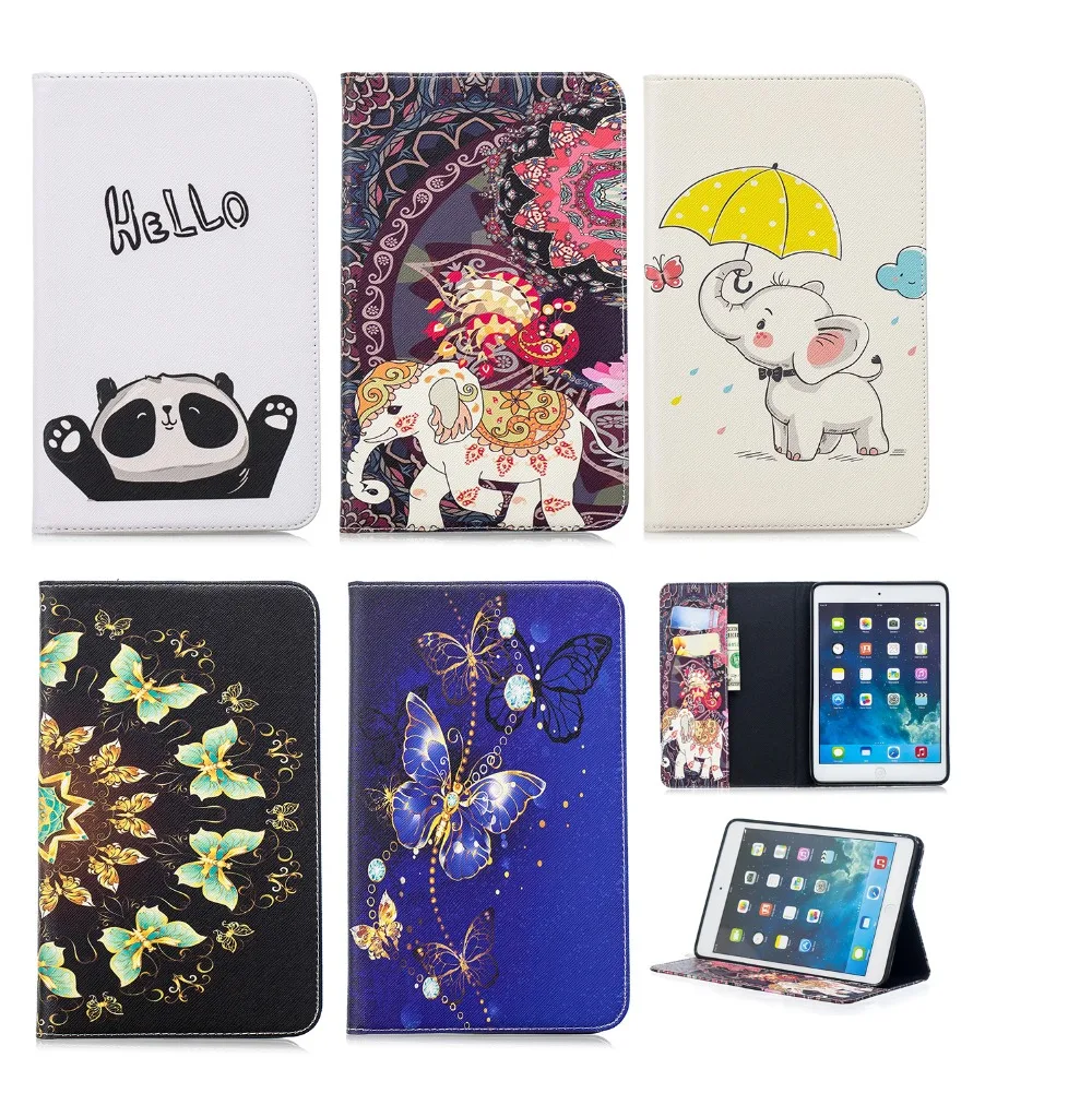 GOOYIYO для iPad Air 9 7 кожаный чехол Мягкая задняя крышка книга стенд цветной футляр с