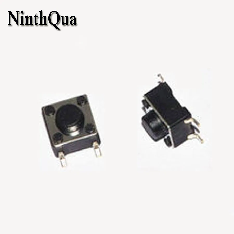 50 шт. 4 5 мм * 4Pin SMD тактный переключатель 5x4 x3.8/4 3/5/7 4P микро кнопочные Тактильные