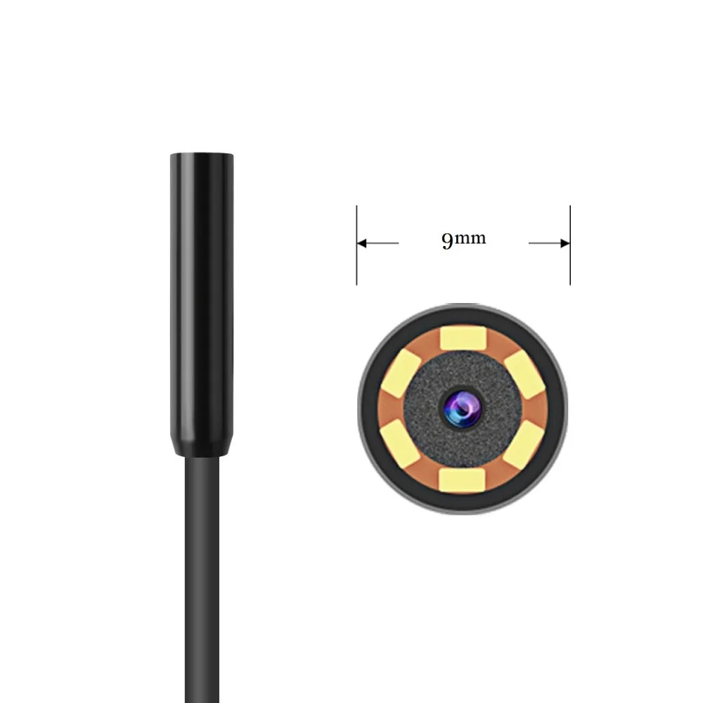 USB эндоскопа инспекционной камера с WI-FI коробка tm-we9 10 м 9 мм объектив IOS iPhone Android
