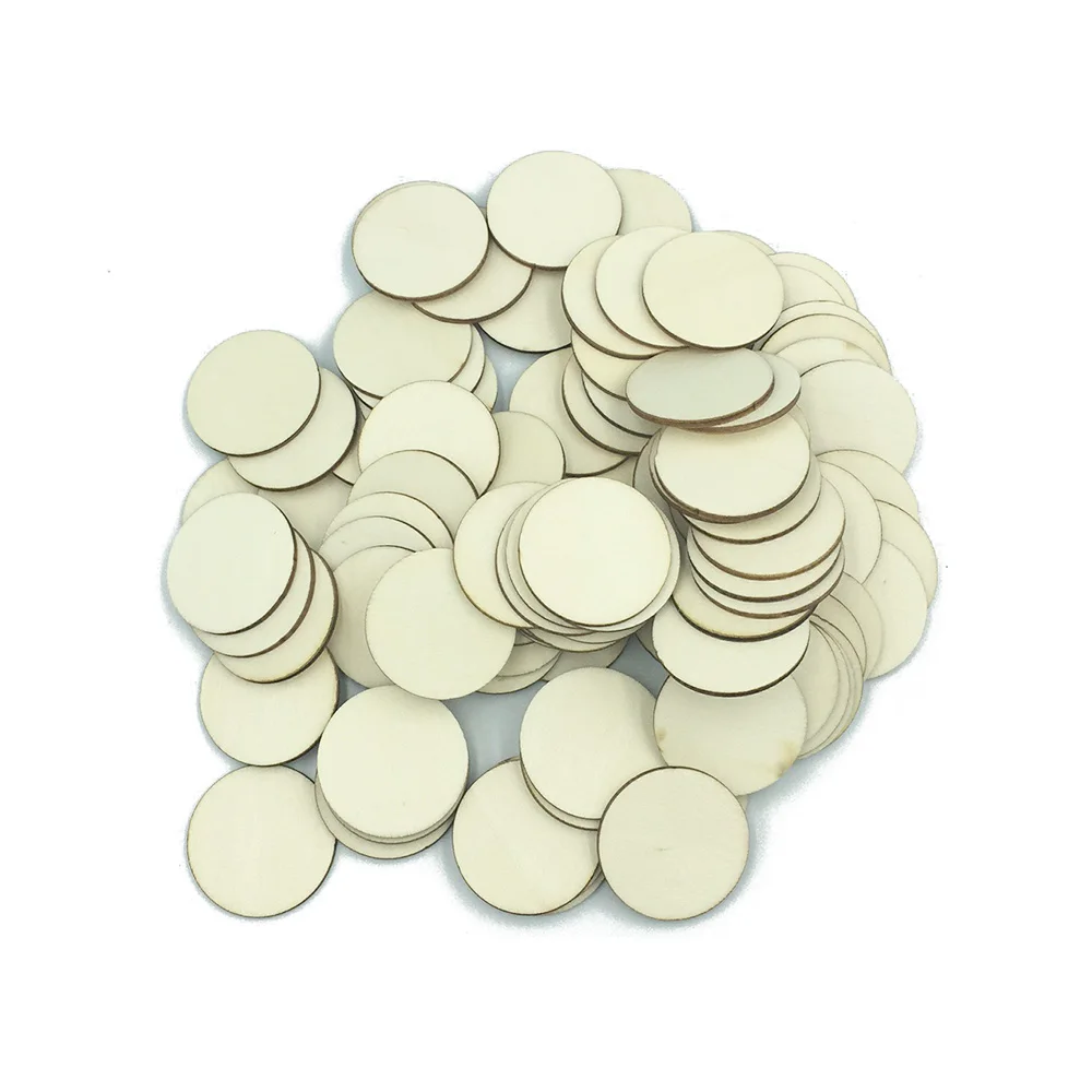 12pcs 5cm 1.96inch 12 шт 50 мм 1,96 дюймов круглые деревянные ломтики дерево пустое дерево вывески для рисования Письма DIY принадлежности для гравировки и резьбы - Цвет: 12pcs 5cm 1.96inch