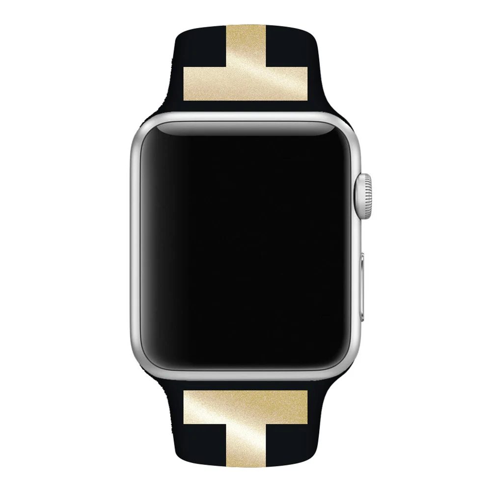 Цветной мягкий силиконовый сменный спортивный ремешок для Apple Watch 38 мм/42 мм/40 мм/44 мм наручный браслет iWatch Series 1 2 3 4 5