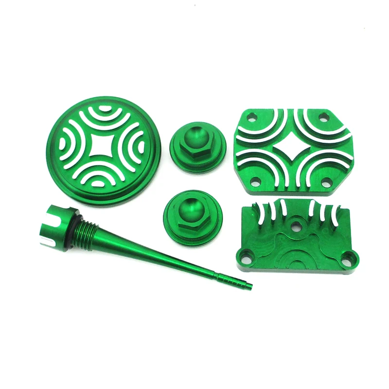 XLSION Aftermarket зеленый комплект для модельного двигателя крышка на толкатель клапана